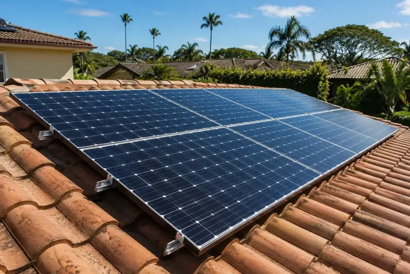 Installation de panneaux solaires à Idron